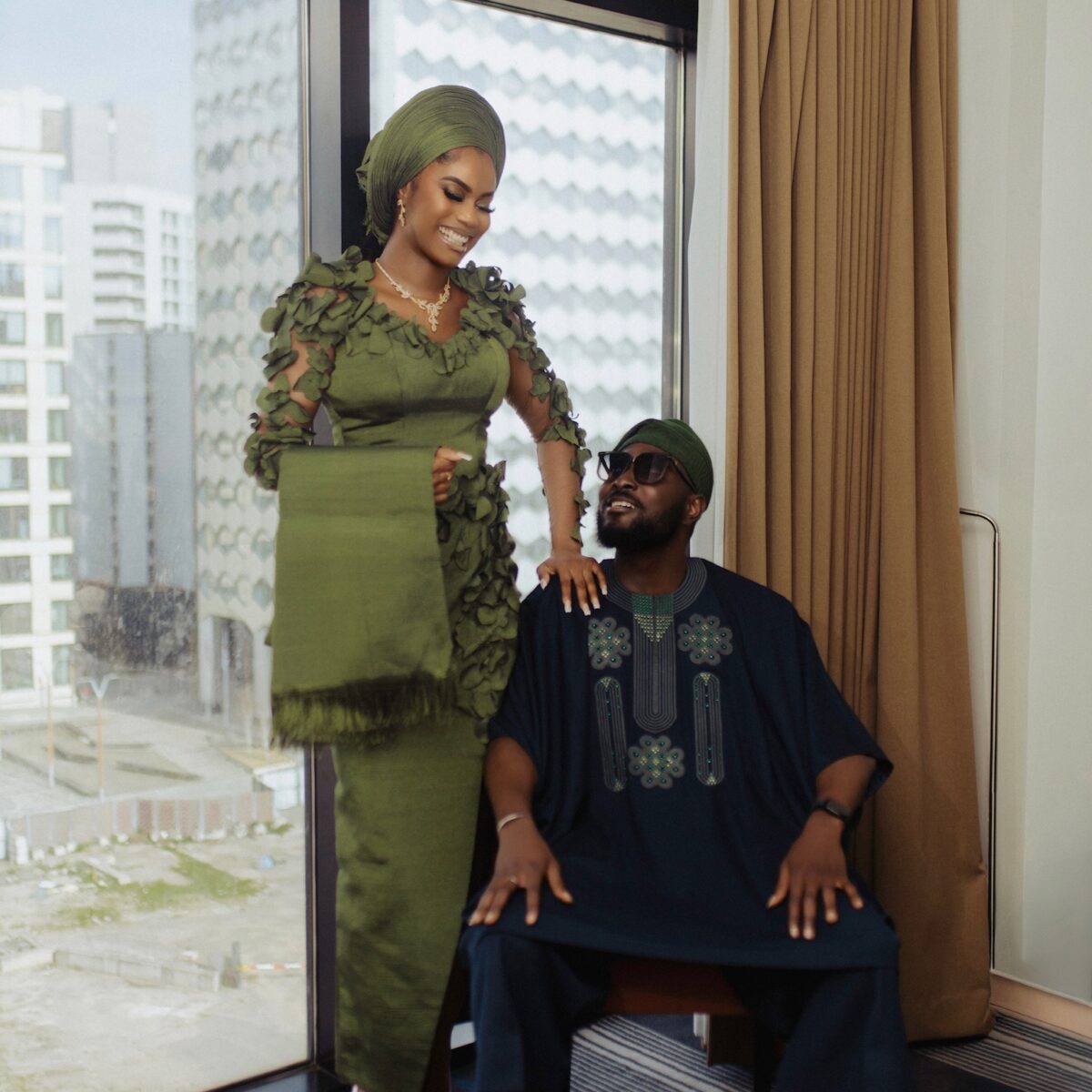 couple traditional attire