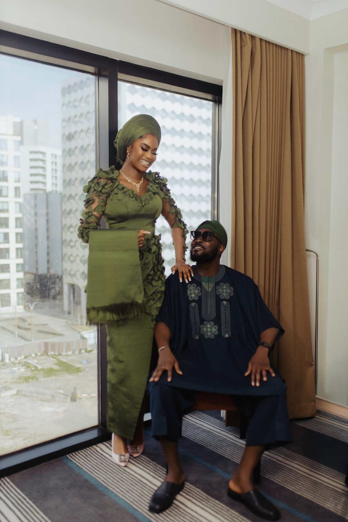 couple traditional attire